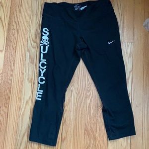 SoulCycle Nike DriFit Crop Leggings